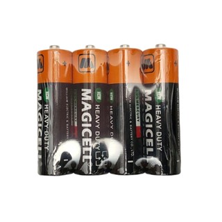 MAGICELL 3號碳鋅電池 1.5V 三號碳鋅電池 3號環保電池 3號電池 AA電池 三號乾電（一組4顆售）