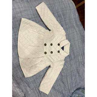 POLO Ralph Lauren 女童白色舖棉外套（24M二手九成新）