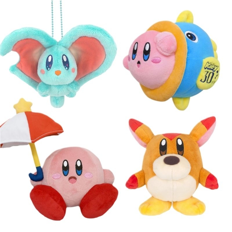 『玩樂一族』日本 星之卡比 Kirby 海恩卡比 艾菲靈 加魯魯菲 絨毛娃娃 雨傘卡比 吊飾 日本公司貨 全新 現貨