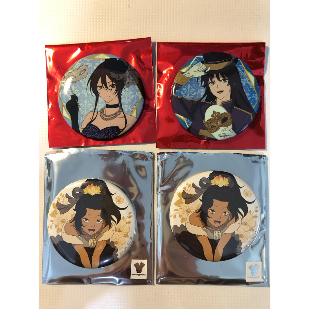 地獄樂 地獄樂的世界POP UP STORE 公主咖啡廳 禮服 桐馬 佐切 付知 奴凱  徽章