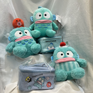 三麗鷗 Sanrio 人魚漢頓系列 化妝包 娃娃 玩偶 櫻桃 章魚 變裝 毛絨 醜魚
