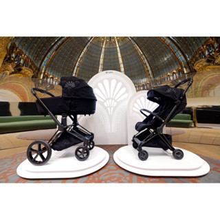 Cybex coya la parisienne 聯名款 電鍍黑車架 輕型推車 登機車 出國 onepull系統
