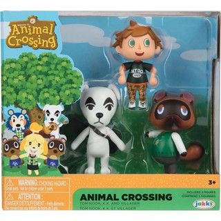 任天堂2.5吋動物森友會公仔3入 Nintendo Animal Crossing 動物森友會 公仔 任天堂