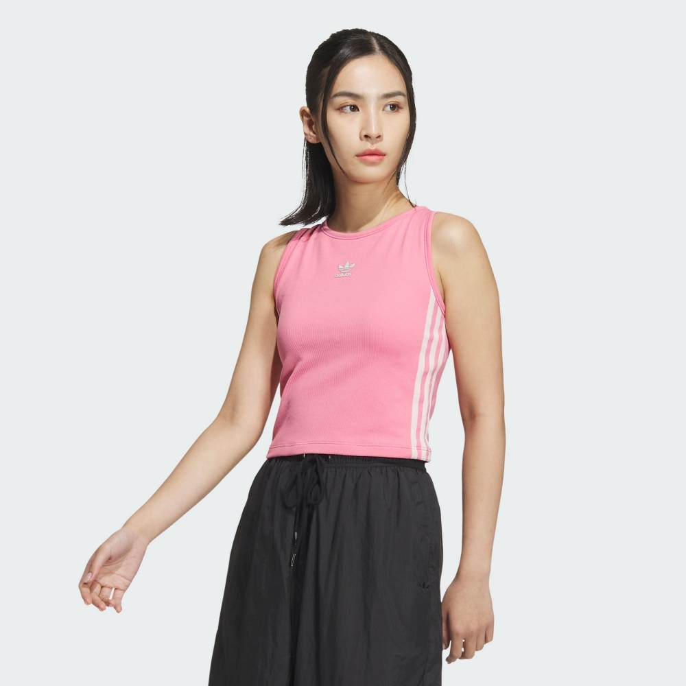 ADIDAS 背心上衣 3S PAD TANK 女 JF3792 粉色 現貨