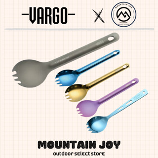 【VARGO】 Titanium Spork 經典純鈦湯叉 輕量 露營用品 登山餐具