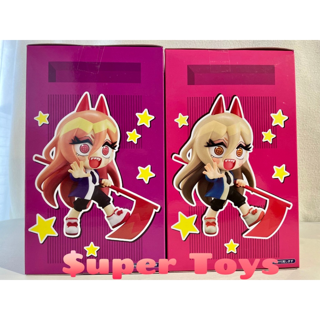 《$uper Toys》全新現貨 FuRyu 景品 鏈鋸人TOONIZE 帕瓦 公仔 漫畫色 卡通色 Q版 公仔 模型