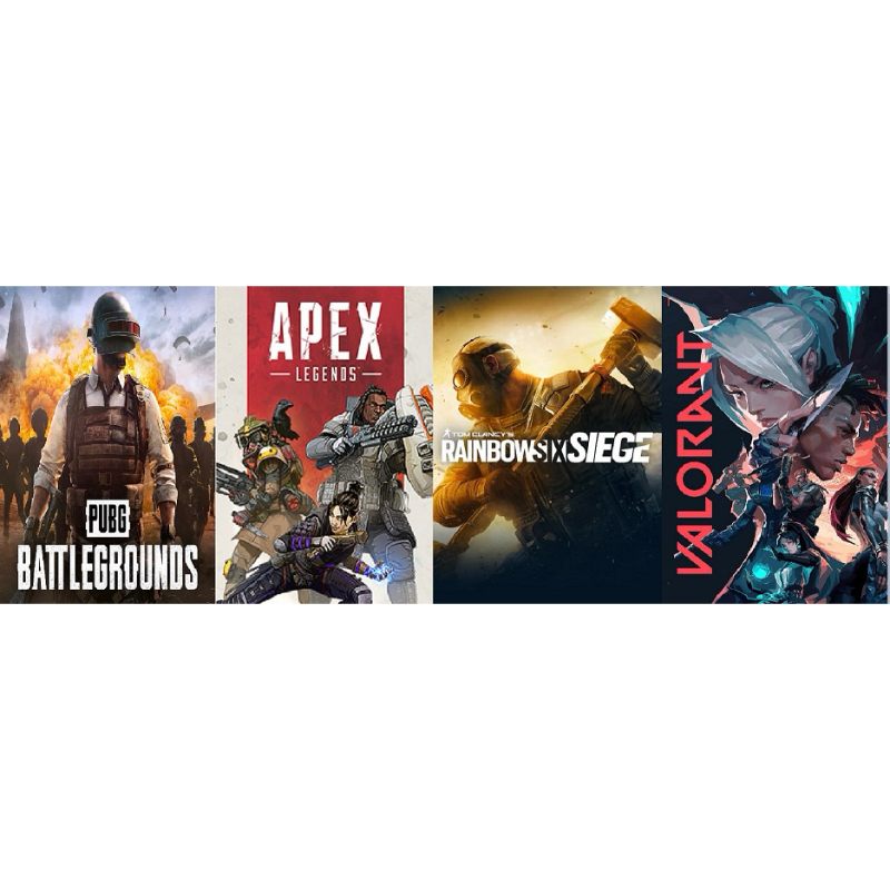 壓槍宏 鼠標宏 自動壓槍 適用所有fps遊戲 VALORANT PUBG R6 APEX 支援全滑鼠