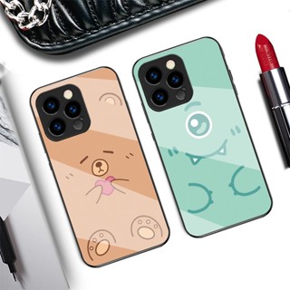 iphone 15promax 15plus 15pro 14pro 13 12 11 XR X綠色毛怪玻璃手機殼