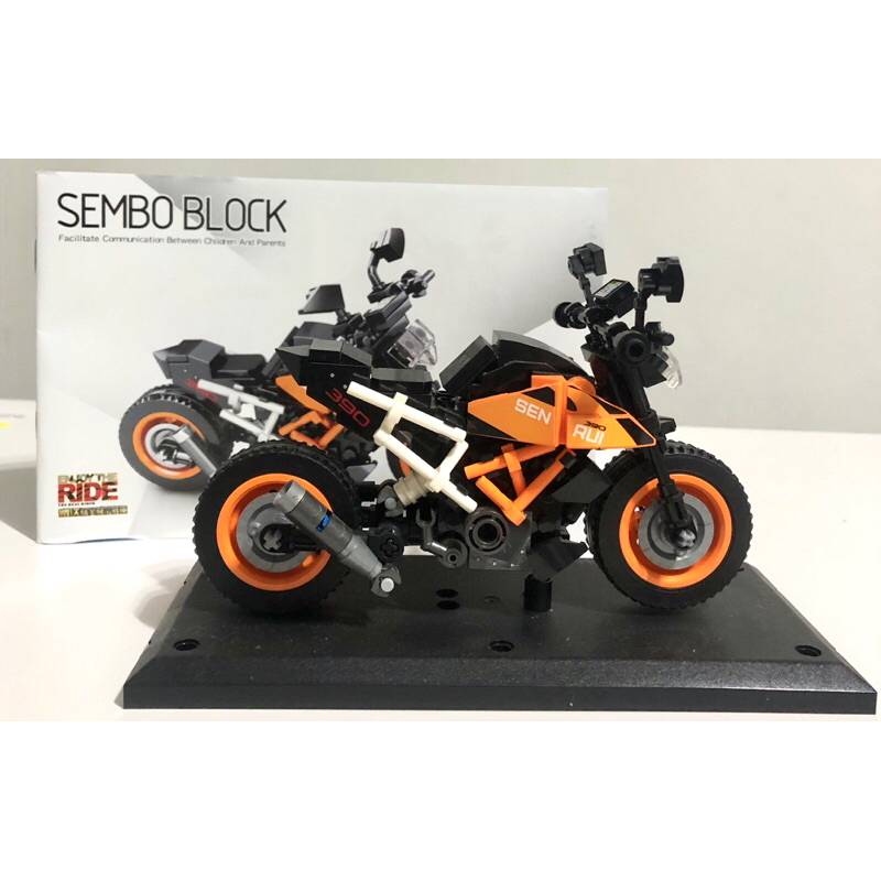 非 樂高 重型機車組裝成品 KTM 重機 街車
