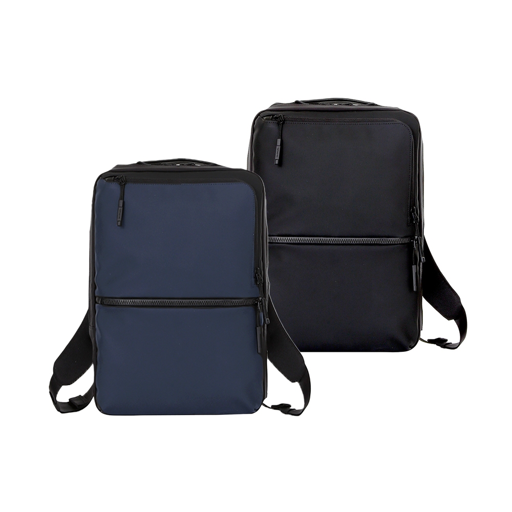 Samsonite 新秀麗 筆電後背包/電腦包/雙肩包/公事包14吋 SUB-LIM 輕量商務防水防刮背提兩用