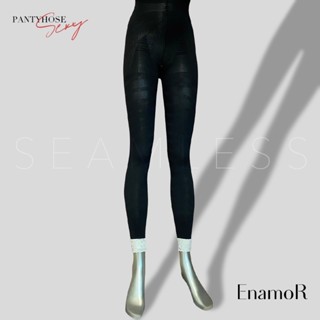 【EnamoR】視覺魔法超彈蕾絲壓力打底褲【黑色】/ 褲襪 絲襪 內搭 秋冬 保暖 發熱衣 牛仔褲 裙 必搭 日本 臺灣