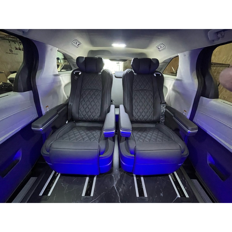 HT AUTO STYLE Toyota Sienna四代專用 七人座專用 無損安裝 航空座椅 客製化菱格紋 歡迎詢問