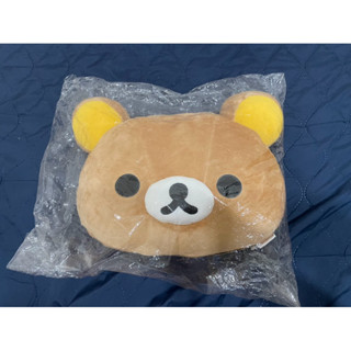 現貨❤️ 日本正版 San-x Rilakkuma 懶懶熊 拉拉熊 懶熊 大臉款抱枕 午睡枕