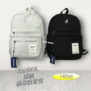 KANGOL 袋鼠 後揹包 帆布後揹包 大容量 A4可放 男生後揹包 女生後揹包 原廠公司貨-正品 (現貨)