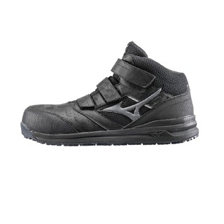 Mizuno 美津濃【授權經銷】男款 防護鞋 LS II MID 寬楦 輕量 黑 F1GA225109