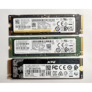 [二手] ssd 512gb m.2 gen3、4 intel 、wd、三星、鎧俠、金士頓、海力士、sandisk