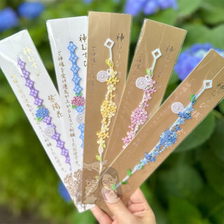 [現貨🇯🇵🔜] 日本 東京 阿佐谷 神明宮 神社 御守 季節限定 紫陽花 繡球花 刺繡 編織 神結御守