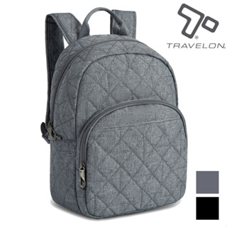 TRAVELON Boho 防盜格紋後揹包/防盜揹包/旅遊防盜包 TL-43219