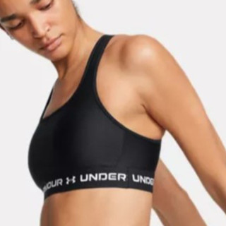 UA CROSSBACK 女生款 1361034-006 運動內衣 中衝擊 胸墊可拆 交叉背帶 自行車 重訓 拳擊 美規