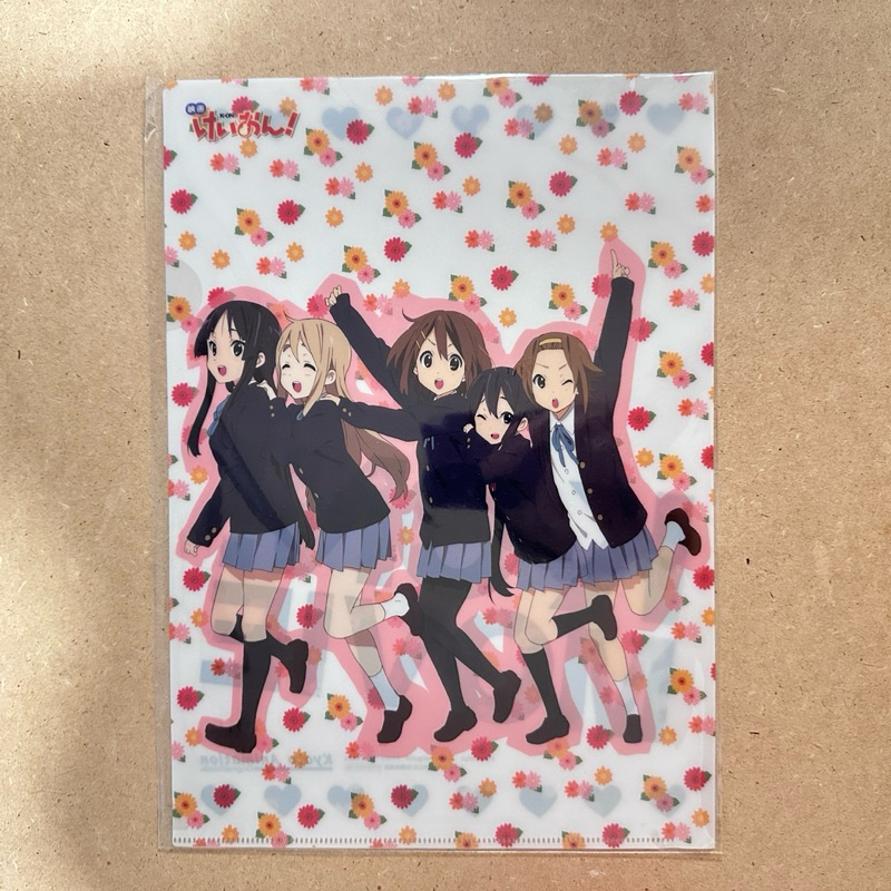 日版 K-ON!! 輕音部 電影版 劇場版 京阿尼 資料夾 L夾