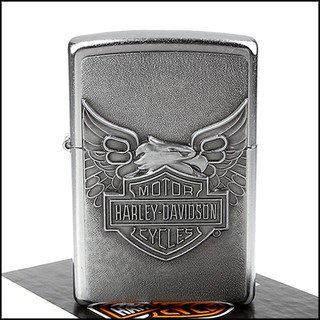☆福星屋☆全新【ZIPPO】美系~哈雷~Harley-Davidson-Iron Eagle老鷹貼飾NO.20230
