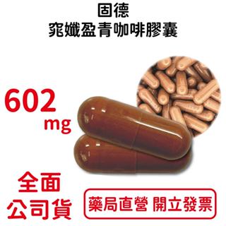 固德窕孅盈青咖啡膠囊 602mg/粒 排便順暢 促進代謝 葫蘆巴萃取 綠茶萃取 臺灣公司貨