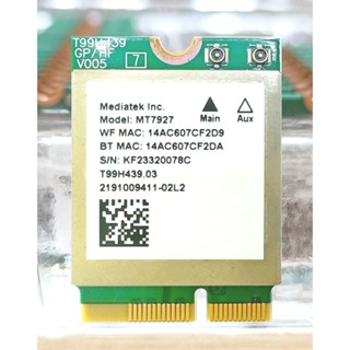 現貨 MediaTek RZ738 MT7927 WiFi7 MLO 6G 藍芽 5.4 筆記型電腦 AMD 全平臺相容