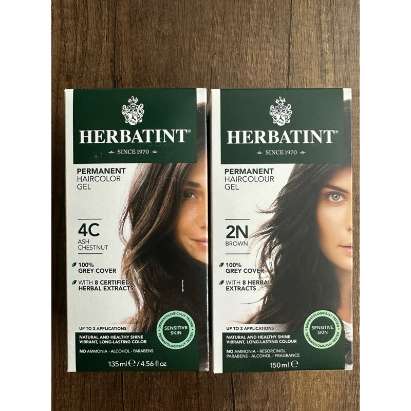 義大利🇮🇹Herbatint植物染髮劑 灰白髮