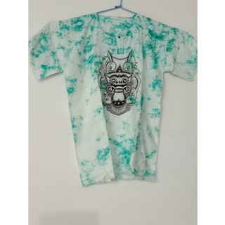 Baju Barong Bali Jumbo Kaos Pantai Baju Bali Mega Big Hijau