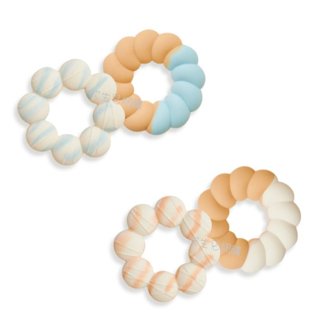 奇哥 CHIC BASICS甜甜圈咬咬樂固齒器組 2入