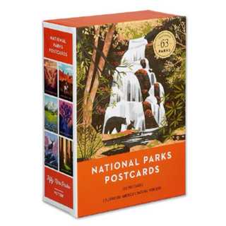 美國 國家公園 100張明信片 63個國家公園 National Parks