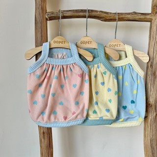 OOPET ♡ 現貨｜韓國 愛心泡泡背心 S-XL｜韓國品牌 韓國寵物服飾 寵物衣服 狗狗衣服 貓咪衣服