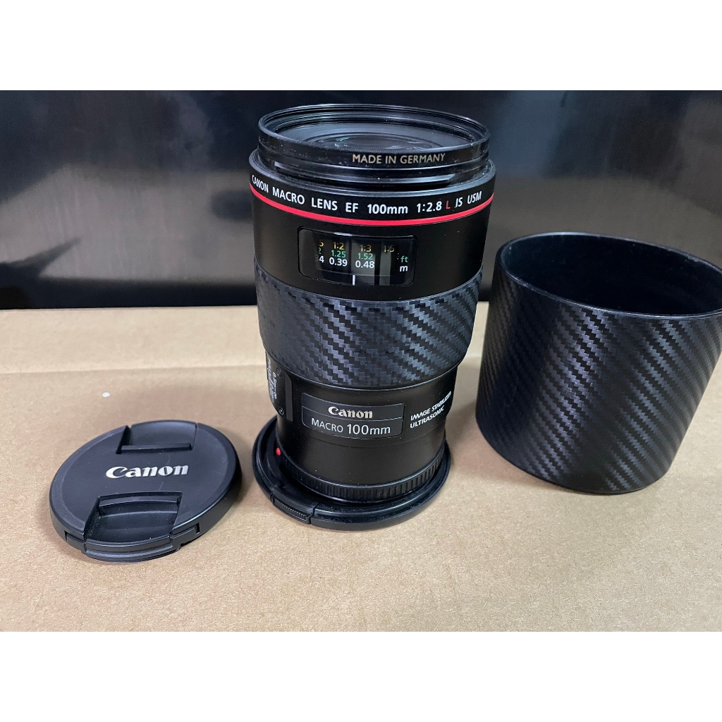 Canon 百微 100mm F2.8 含保護鏡 二手出清