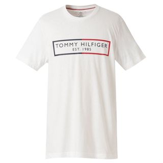 Tommy Hilfiger 簡約休閒純棉圓領文字LOGO 短袖T恤 短T 09T4170