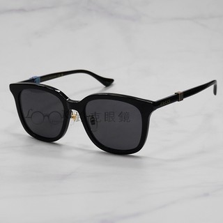 【LOOK路克眼鏡】Gucci 太陽眼鏡 黑色 綠紅綠鑄件 GG1498SK 001