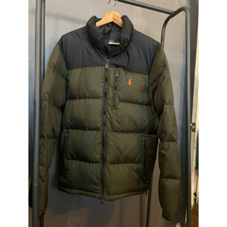 polo Ralph Lauren 軍綠 羽絨外套 羽絨衣 外套 夾克 男外套 露營 古著 工裝 棒球外套 皮衣 北臉