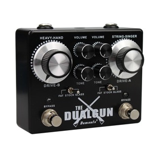 Demonfx THE DUAL GUN 電吉他 雙軌 破音 效果器 Boost duellist