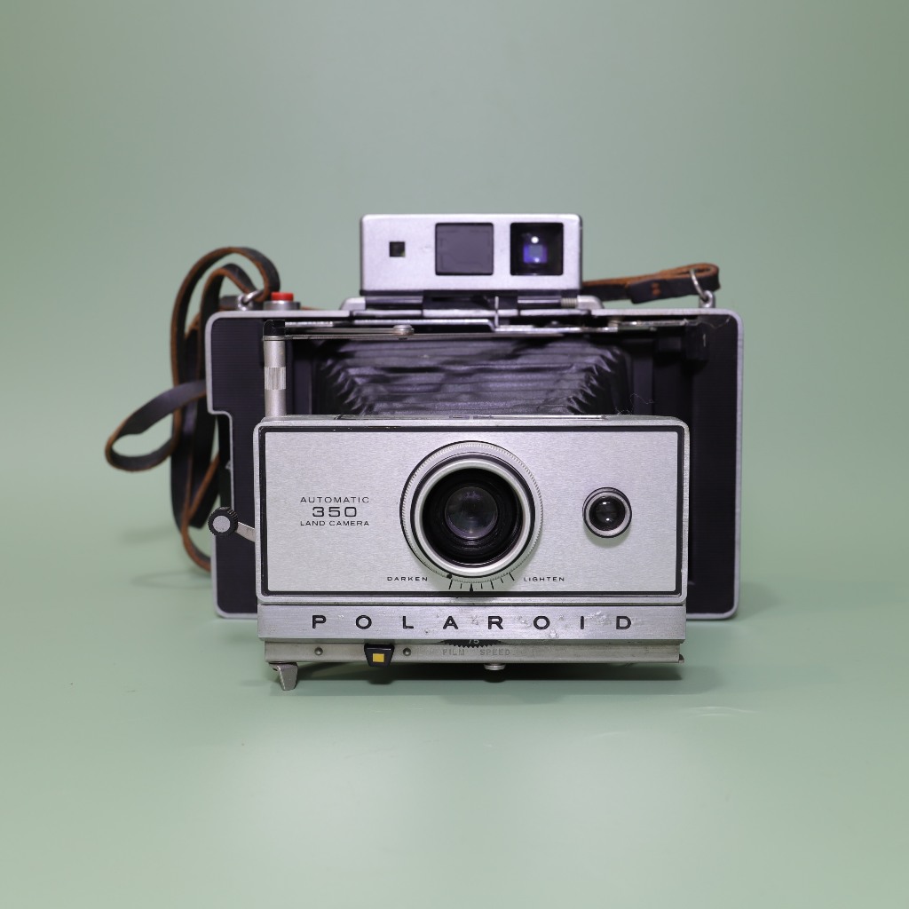 【Polaroid雜貨店】♞ Polaroid Packfilm 355  撕拉片 撕拉機 絕版 拍立得