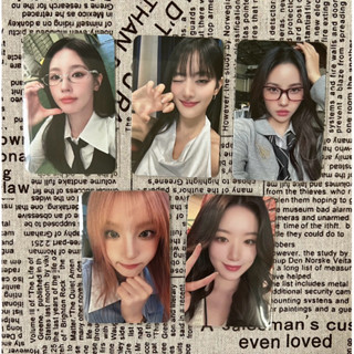 (G)I-DLE 小卡 特典 迷7 I sway 楠藝 中文卡背 薇娟 米妮 小娟 雨琦 舒華