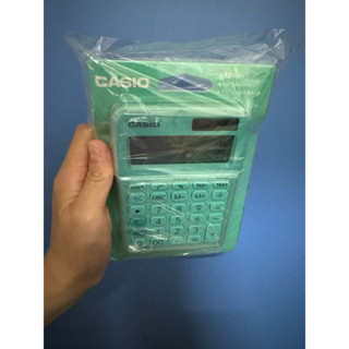 ［現貨］CASIO計算機 12位元繽紛馬卡龍色 薄荷綠MS-20UC-GN