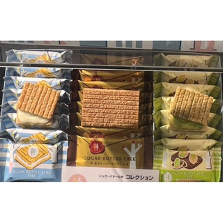 【豪日通】日本🇯🇵代購 日本Sugar Butter Tree 砂糖奶油樹 夾心脆餅 蘋果 焦糖限定 24入禮盒