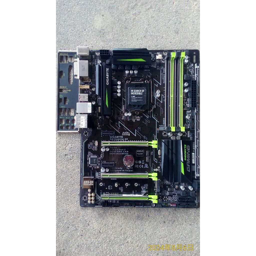 技嘉 GIGABYTE B250 GA-Gaming B8 LGA1151 主機板 良品