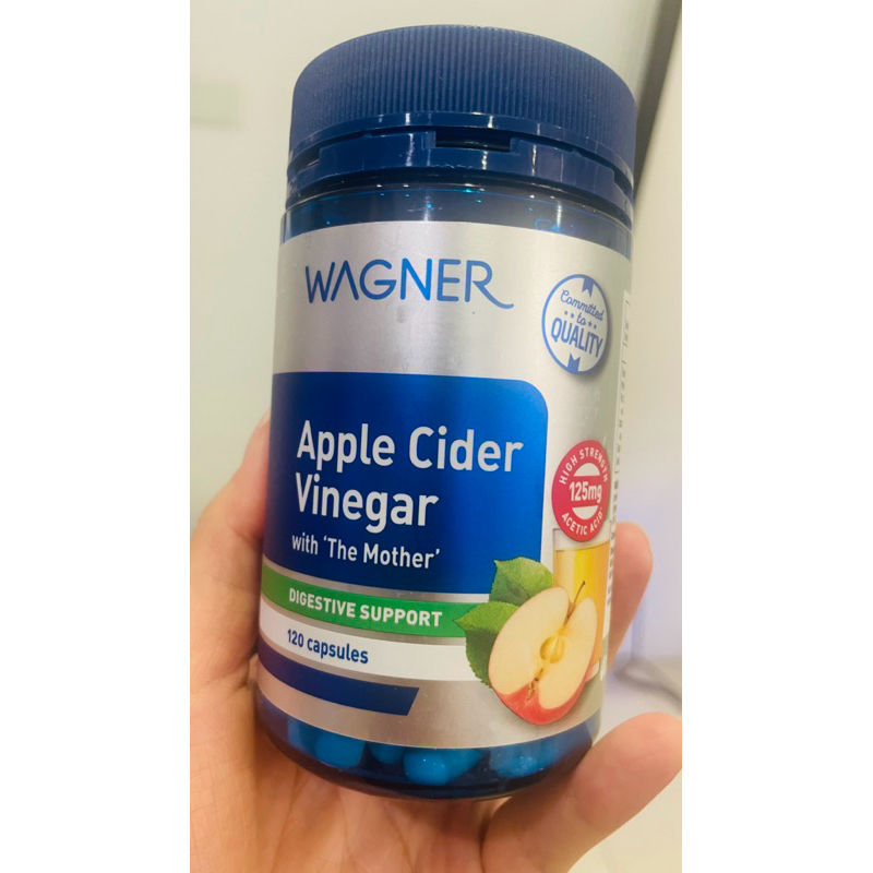 現貨速發-澳洲 Wagner 蘋果醋酵母菌膠囊120（粒效期2026以後）