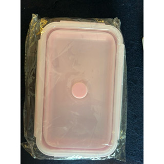 全新矽膠折疊保鮮盒21x13x7.5cm，1200ml