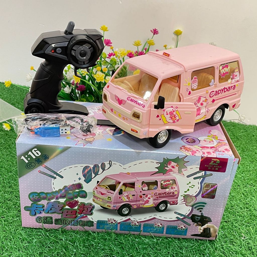 Capybara 水豚君 卡皮巴拉 飄移甩尾麵包車 1:16 遙控甩尾車 MINIBUS