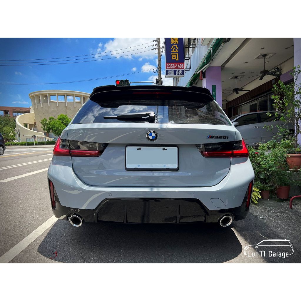 Lun77. 現貨 - BMW G21 320i 330i AC款 後尾翼 頂翼 後擾流 套件 素材 需烤漆 五門 副廠