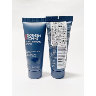 新版～【BIOTHERM 碧兒泉】 男仕超進化極量緊膚凝霜 20ml / 男仕超進化極量緊膚凝露 20ml