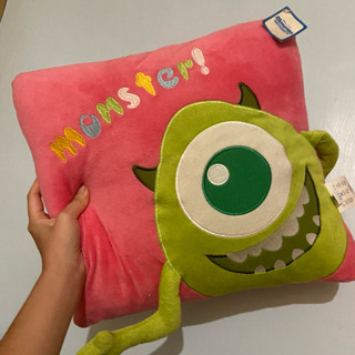 Disney 迪士尼 Monsters, Inc. 怪獸電力公司 大眼仔 抱枕 填充娃娃 二手 便宜出售