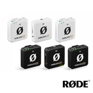 RODE｜Wireless Me Dual 一對二無線麥克風-黑/白色 公司貨