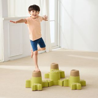 新品上市 Weplay【疊疊平衡樁】平衡樁 樹根造型 踩踏玩具 兒童玩具 教具 幼兒玩具 觸覺刺激 適合3歲以上 臺灣製